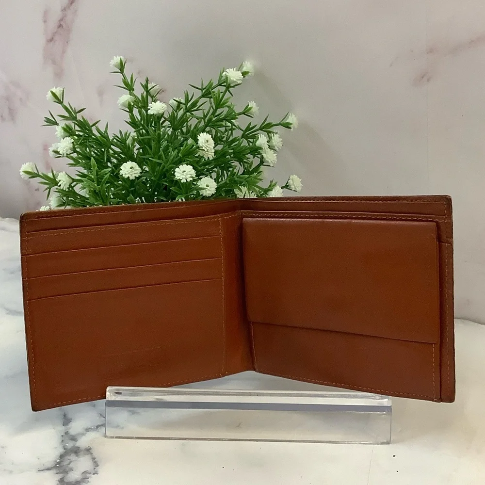 GUC MCM Visetos Bifold Wallet
